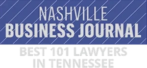 Best 101 Lawyers in Tennessee by Nashville Business Journal Logo
